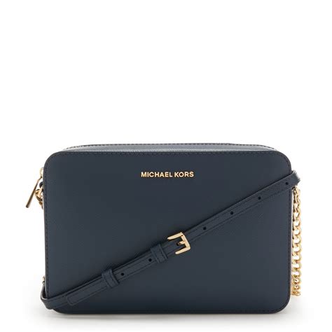 blauwe michael kors tas